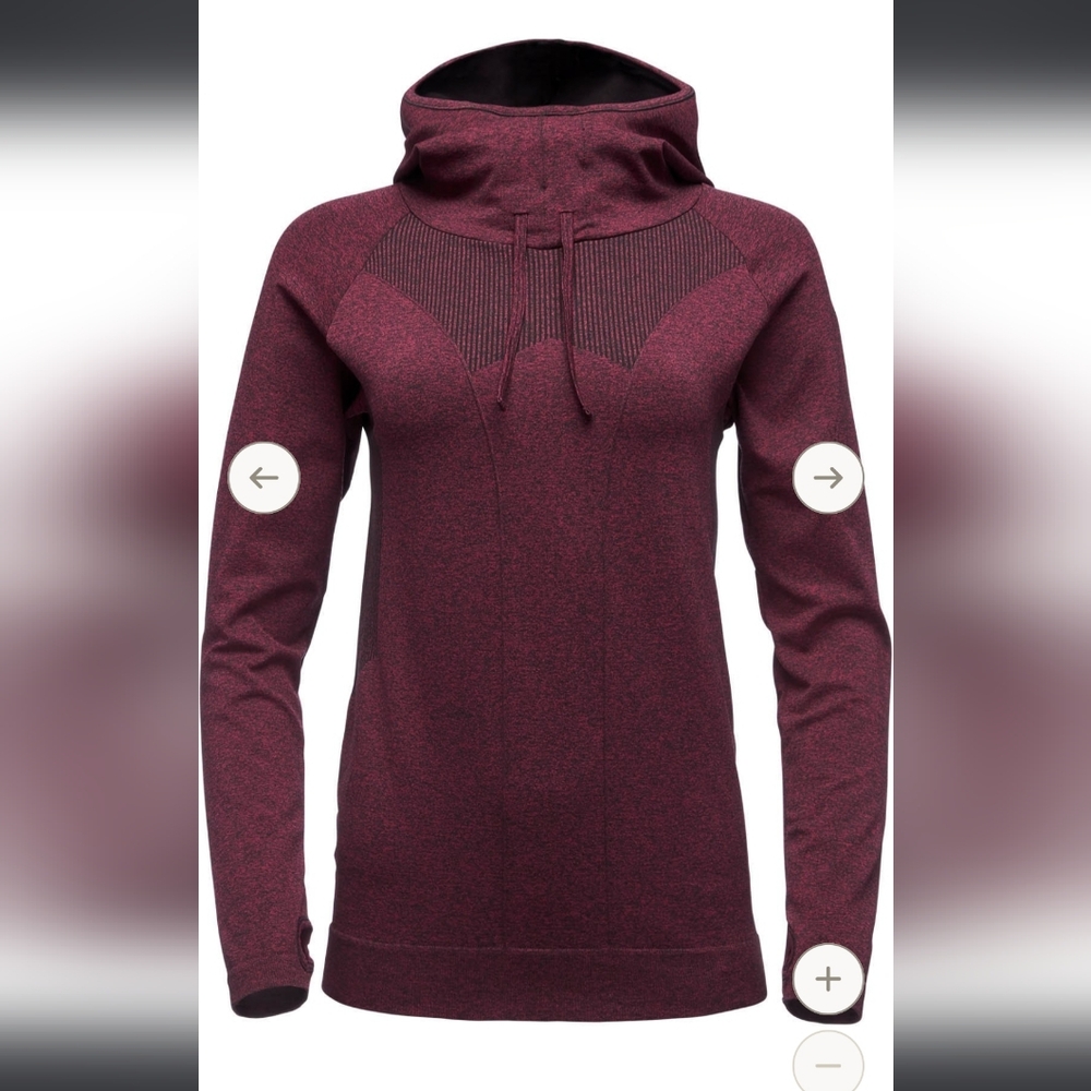 Black Diamond Cruz Hoodie Sz Small in Wild Rose